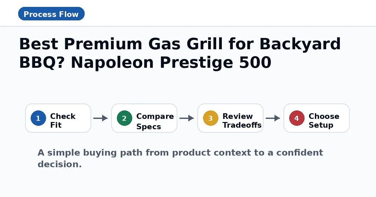 Best Premium Gas Grill for Backyard BBQ? Napoleon Prestige 500 cooking and setup process flow